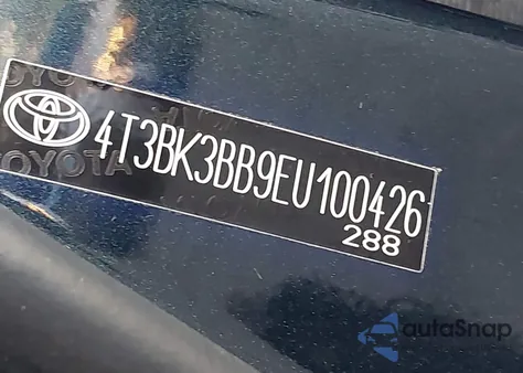 2014 Toyota Venza Xle V6 from USA, damaged, VIN 4T3BK3BB9EU100426